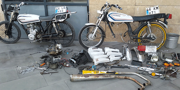 Kahramanmaraş'ta motosiklet hırsızlığı