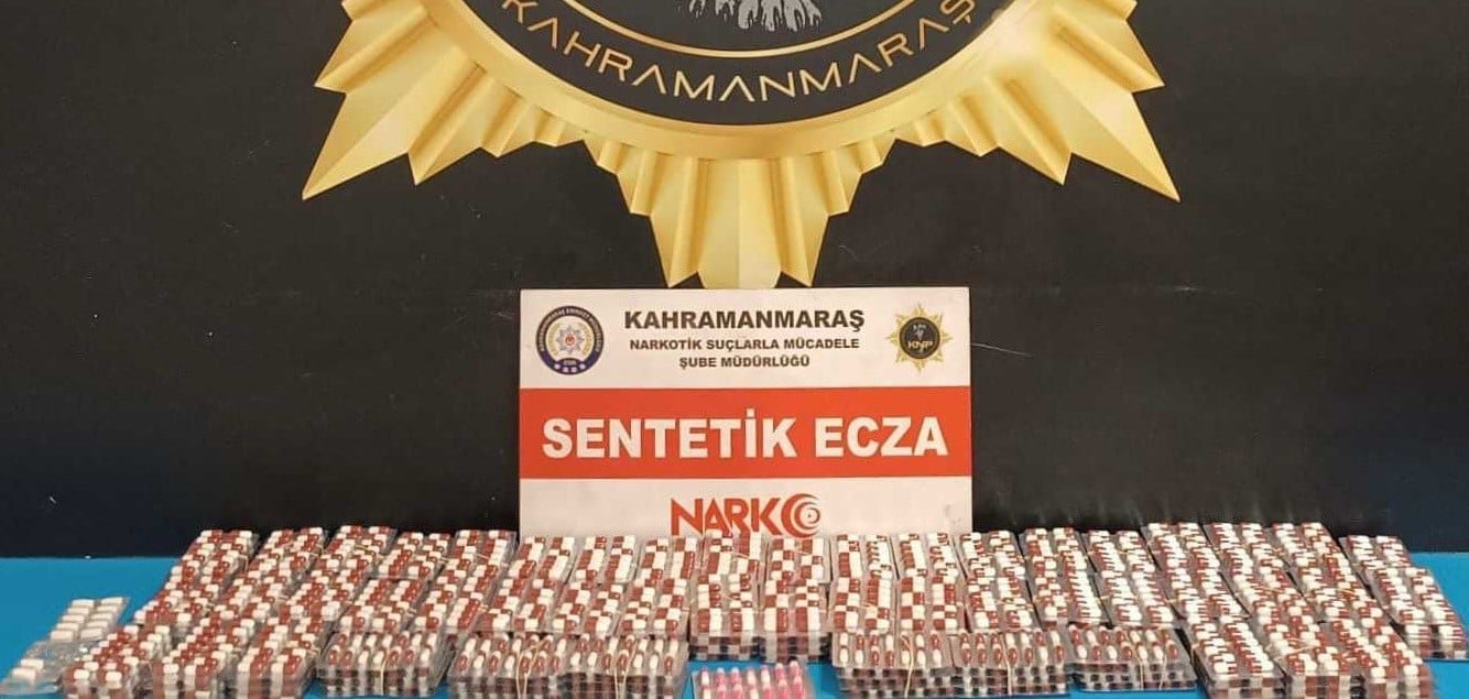 Kahramanmaraş’ta narkotik operasyonu