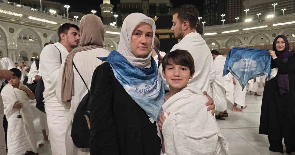 Kahramanmaraş'ta okul saldırısında ölen öğretmen ve 9 öğrencinin aileleri umrede