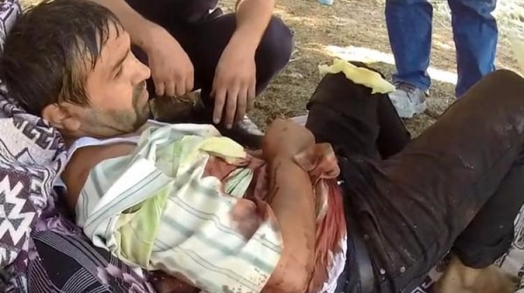 Kahramanmaraş'ta otlattığı boğa az kalsın canından ediyordu