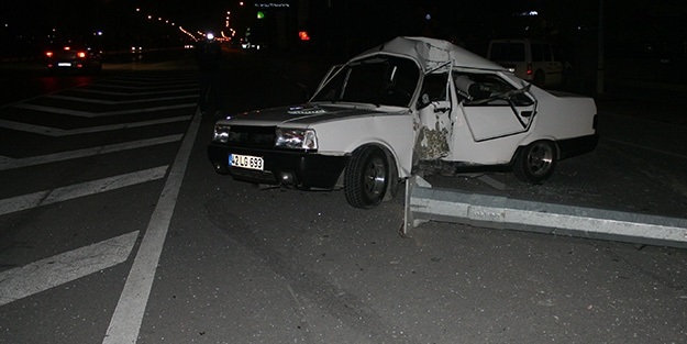 Kahramanmaraş'ta otomobil devrildi: 3 yaralı