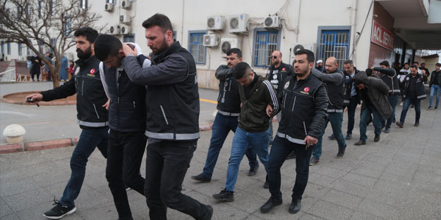 Kahramanmaraş'ta suç örgütüne yönelik operasyon: 8 gözaltı