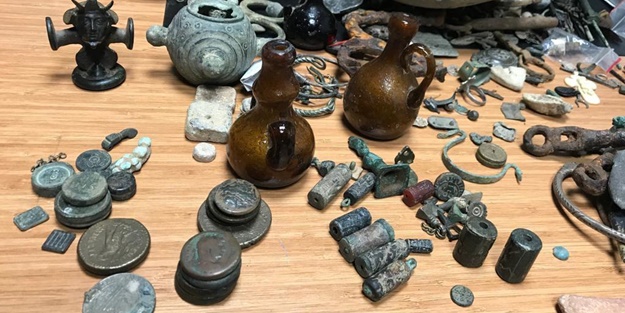 Kahramanmaraş'ta tarihi eser operasyonu