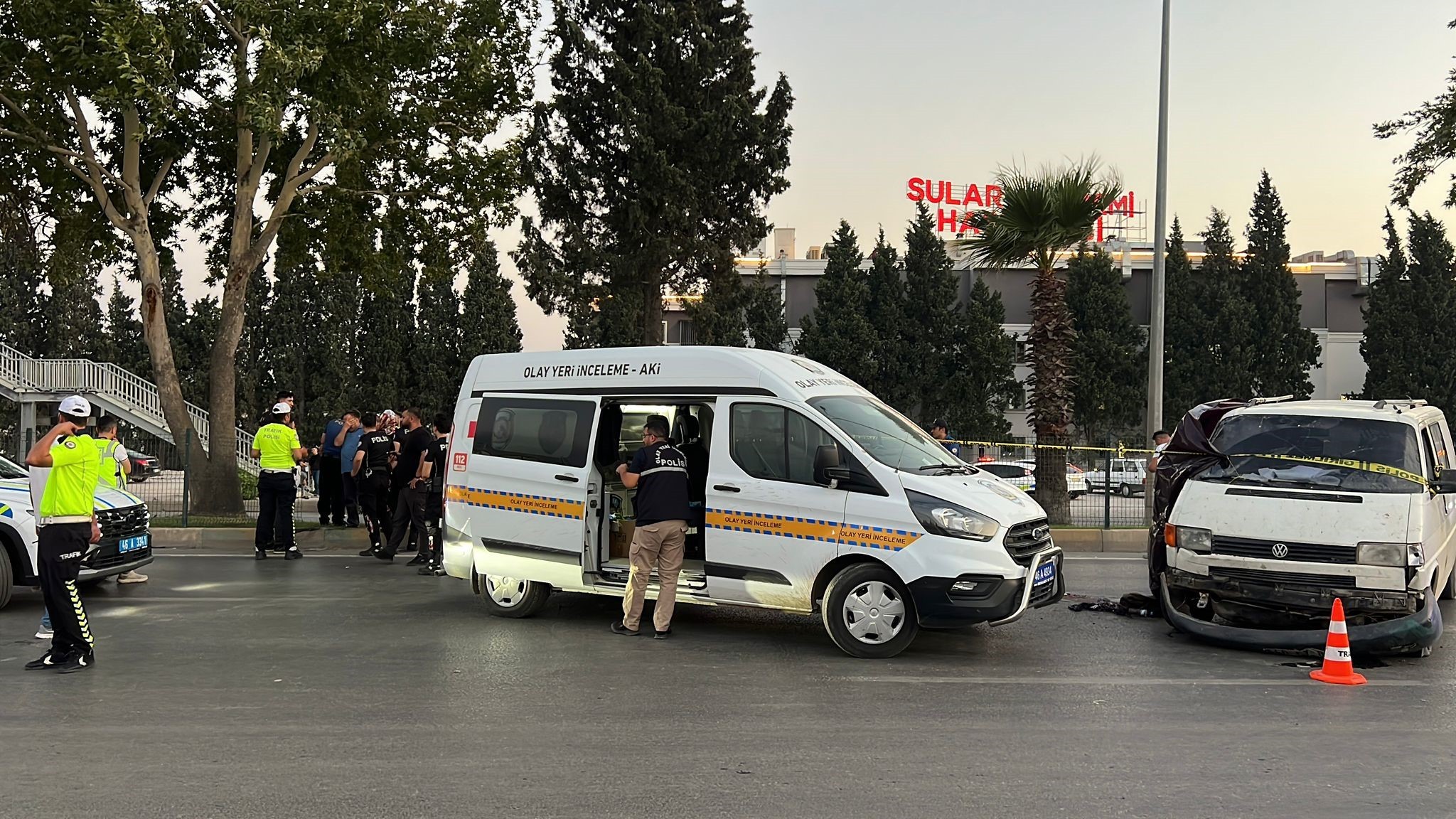 Kahramanmaraş'ta trafik kazası: 1 ölü, 2 yaralı