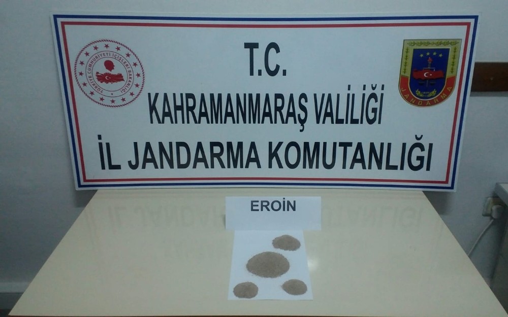 Kahramanmaraş’ta uyuşturucu operasyonu 