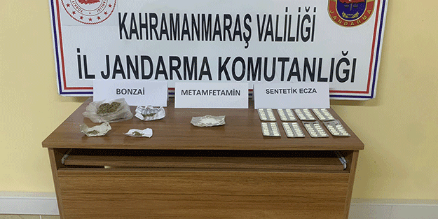 Kahramanmaraş'ta uyuşturucu operasyonu