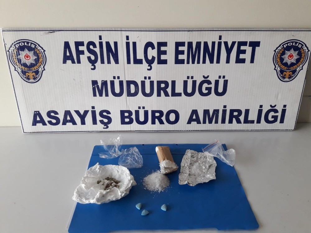 Kahramanmaraş’ta uyuşturucu operasyonuna 2 tutuklama 