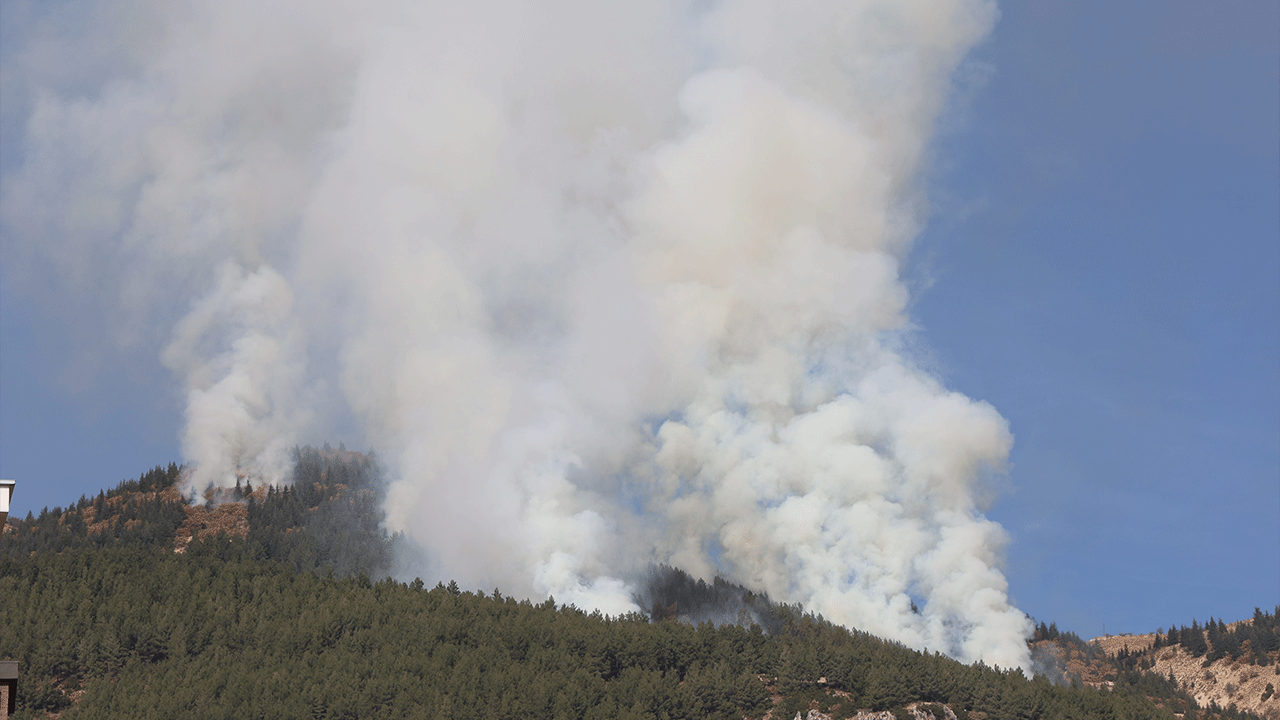 Kahramanmaraş’ta yürekleri ağza getiren yangın!