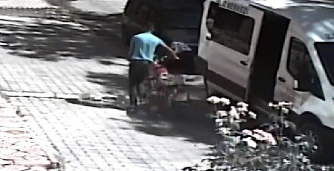 Kahramanmaş'ta 2 günde 2 motosiklet çalan hırsız yakalandı