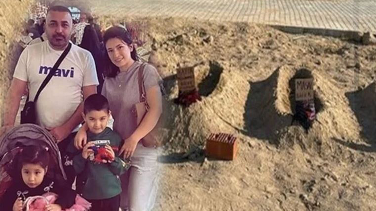 Kahreden kare! Mezarlıkta buluştular!