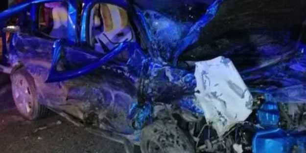 Kahreden kaza 6 aylık bebek yaşamını kaybetti