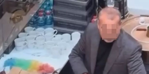 Kahve fincanlarını tükürükle temizleyen kişi hakkında karar verildi