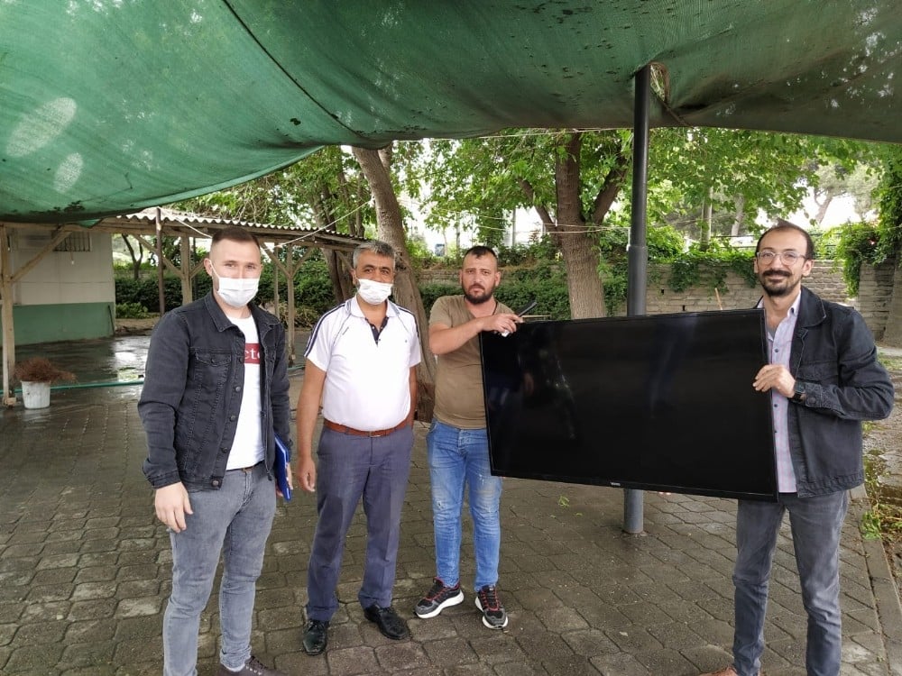 Kahvehanelere dadanan televizyon hırsızı yakalandı 