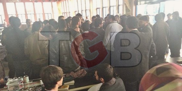 Kalabalığı görünce korkup kaçan TGB'liler!