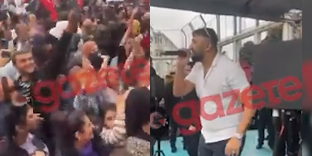 Kalabalık adeta coştu! Başkan Erdoğan ve Bakan Soylu'ya özel şarkı