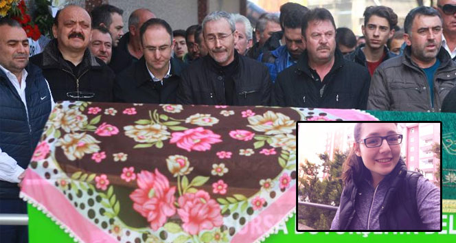 Kalbine yenik düşen Esra, son yolculuğuna uğurlandı