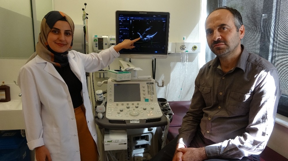 Kalbinin delik olduğundan şüphelenilen hastanın doğuştan kalp zarının bulunmadığı ortaya çıktı 