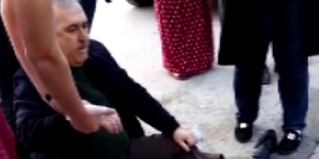 Kaldırımda yürürken pitbull saldırısına uğradı