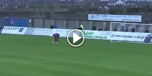 Kaleci öyle bir şey yaptı ki!