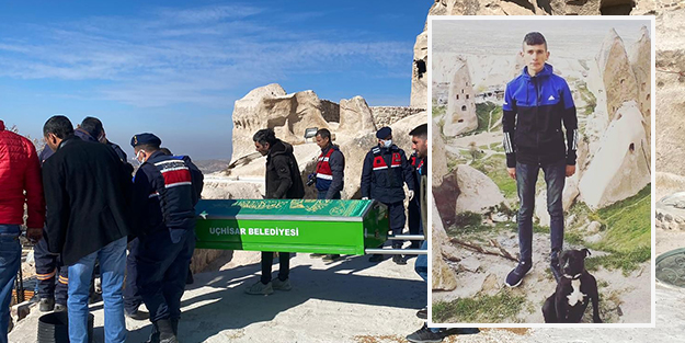 Kaleden düşen 20 yaşındaki genç feci şekilde can verdi!