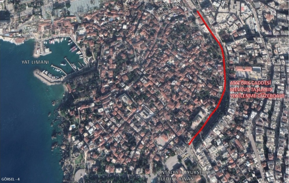 Kaleiçi’ne ziyaret kolaylaşacak 