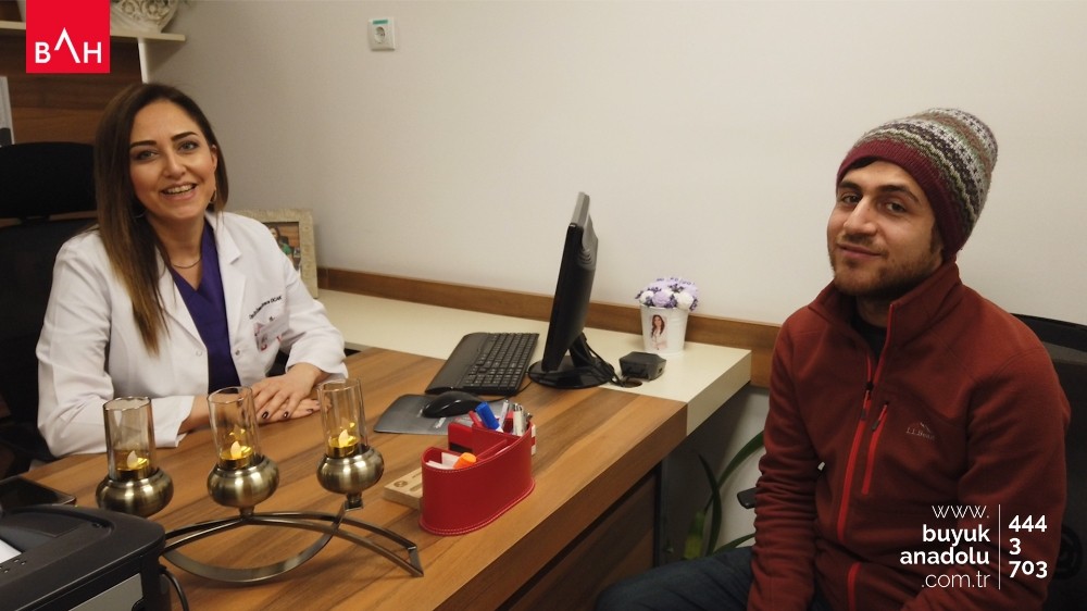 Kaliforniya’dan Samsun’a geldi, lazerle hemoroid tedavisi oldu 