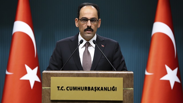 Kalın: Terörle mücadele için samimiyet lazım