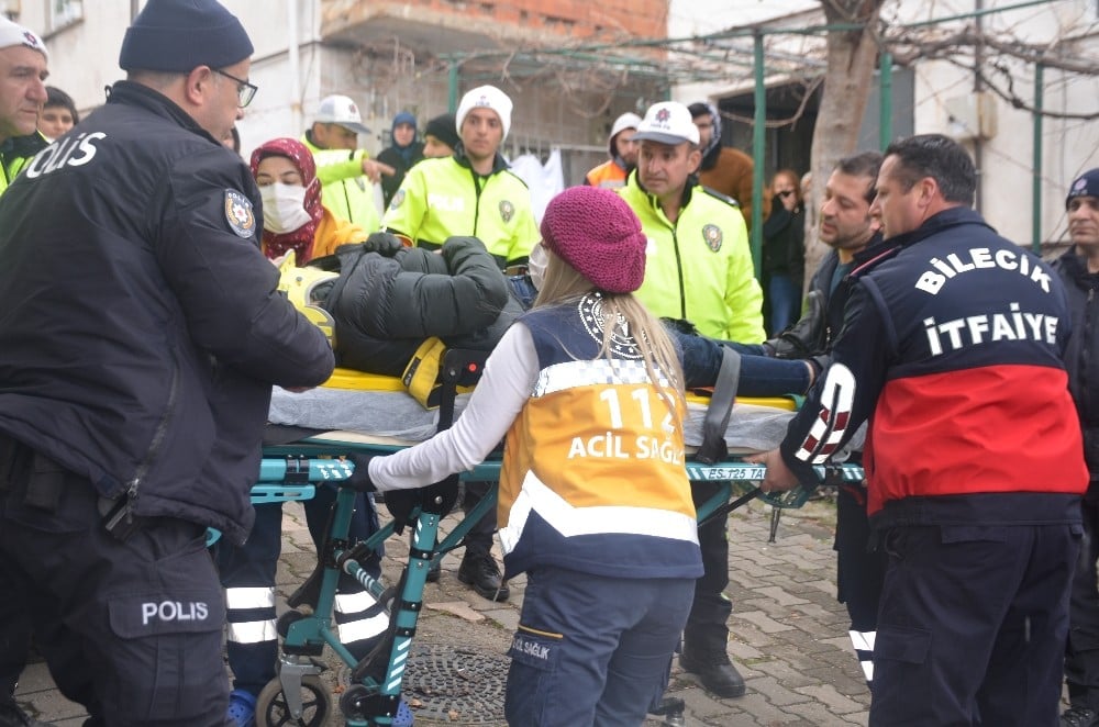 Kalkıştan 5 saniye sonra kaza yaptı 