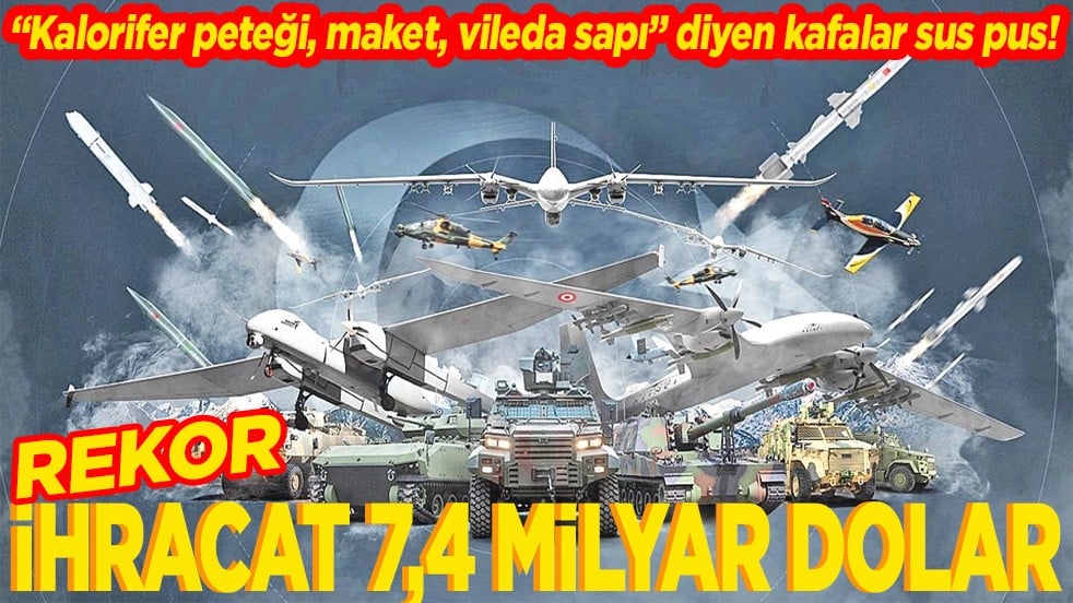  "Kalorifer peteği, maket, vileda sapı" diyen kafalar sus pus! Rekor ihracat 7,4 milyar dolar