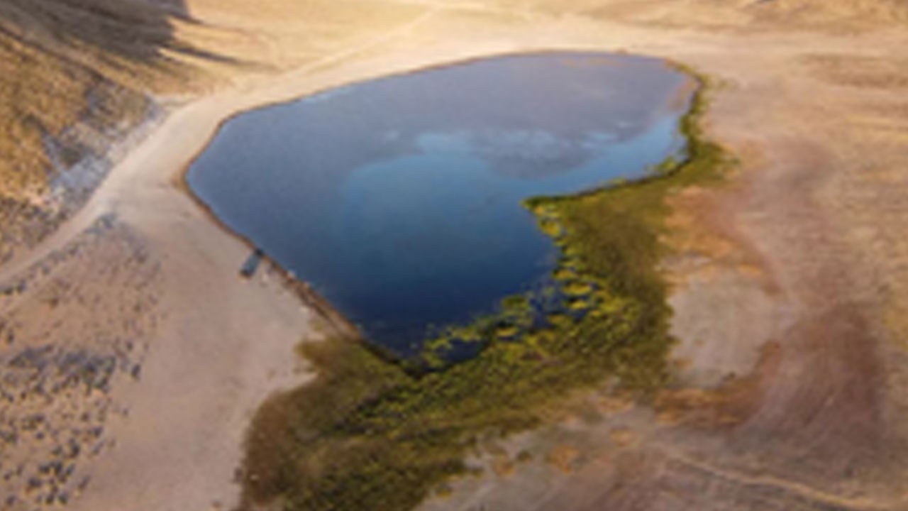 Kalp Gölü’ydü, ‘dalak gölü’ oldu