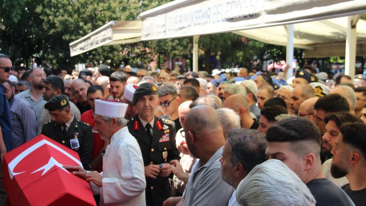 Kalp krizi geçiren astsubaya son görev