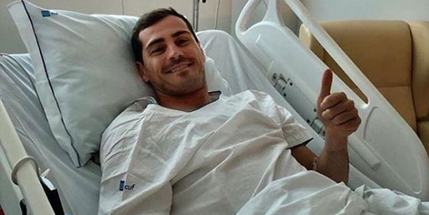 Kalp krizi geçiren Casillas'tan sağlık durumuna ilişkin açıklama