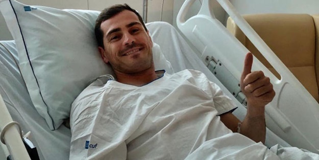 Kalp krizi geçirmişti! Casillas taburcu edildi!