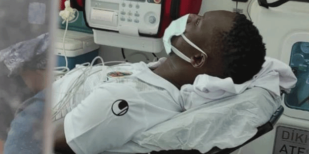 Kalp spazmı geçiren Babacar'dan haber var