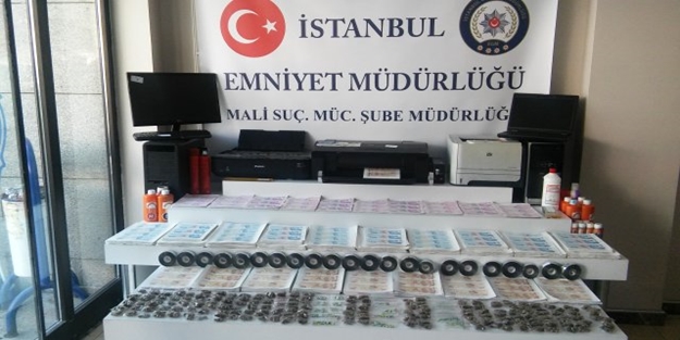 Kalpazanlara operasyon! 20 milyon liralık sahte para basmışlar