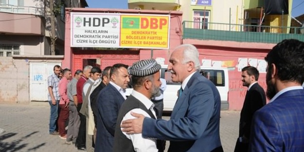 Kamalak'tan HDP'ye ziyaret