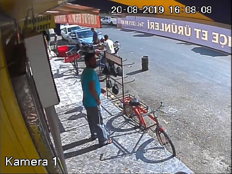 Kameraya yakalanan bisiklet hırsızı tutuklandı 