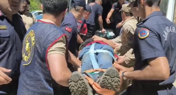 Kamp tutkusu faciayla bitecekti: Kanyonda mahsur kaldı