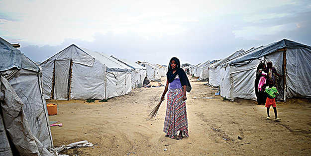 Kampta çileli hayat