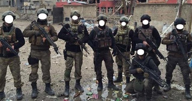 Kamuflajlı teröristler etkisiz hale getirildi