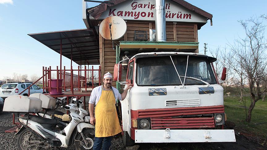 Kamyon kasasında dürümcüye patent başvurusu