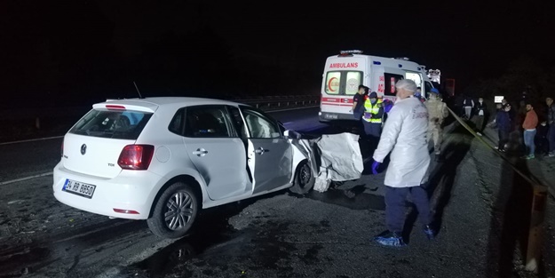 Kamyona arkadan çarpan sürücü yaşamını yitirdi