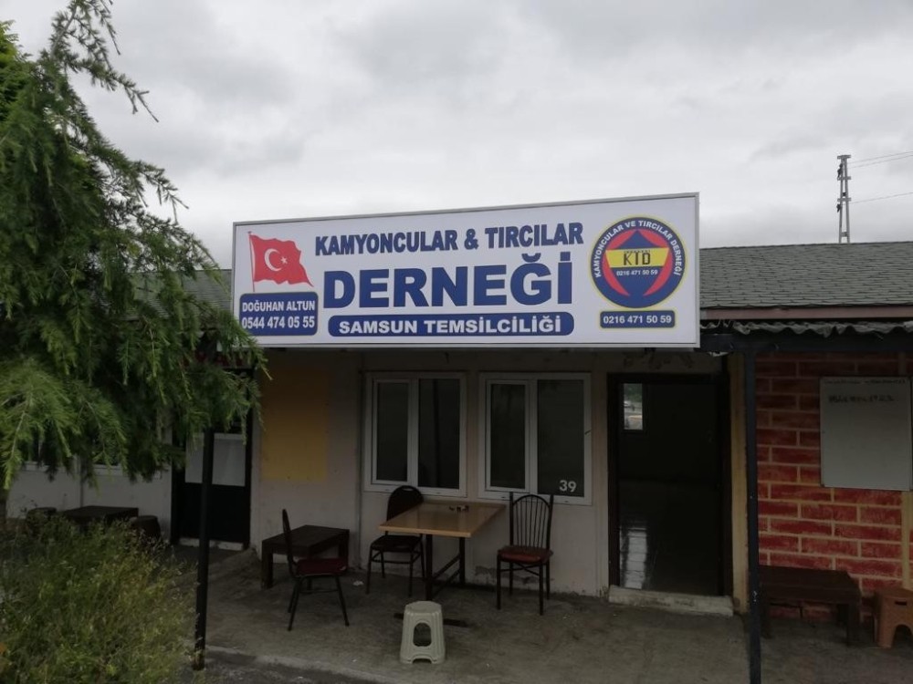 Kamyoncular ve Tırcılar Derneği Samsun İl Başkanlığı hizmette 