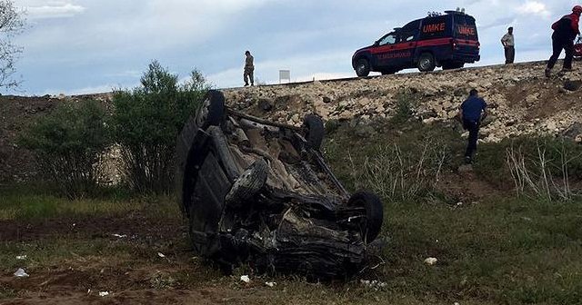 Kamyonet şarampole yuvarlandı: 6 yaralı