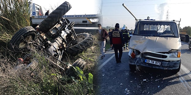 Kamyonetle traktör çarpıştı! Feci kazada ölü ve yaralılar var