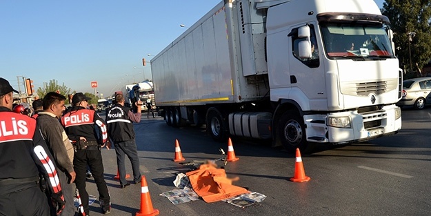 Kamyonun çarptığı bisikletli çocuk öldü