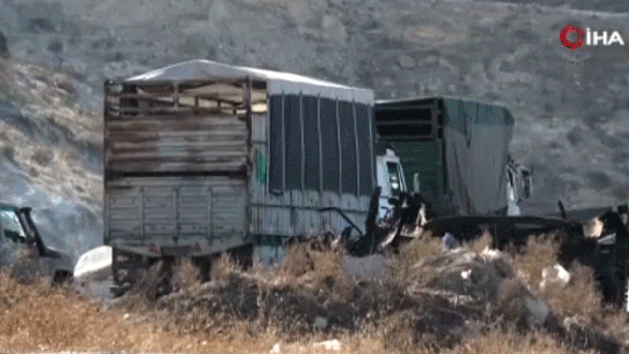 Kamyonun içinden bakın ne çıktı! Kaçan teröristlerden alçak tuzak