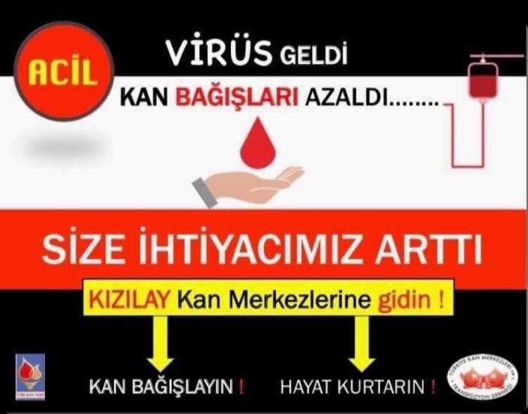 Kan bağışına çağrı 