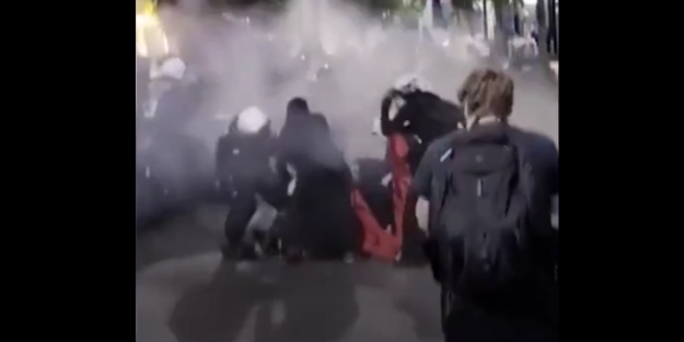 Kanada'da Filistin'i destekleyen protestoculara saldırı