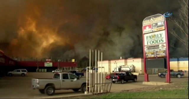 Kanada’da orman yangını korkuttu